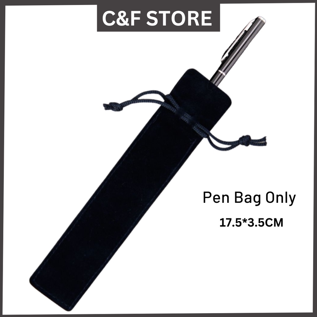 Velvet Pen Bag Only Pen Case Pen box Kotak Pen Box only Gift Hadiah