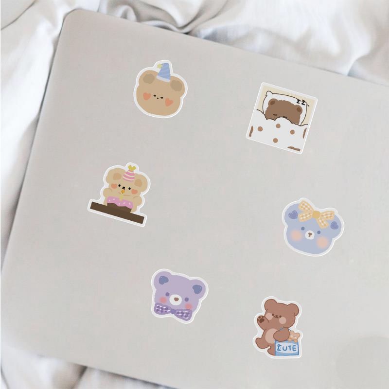 10 pcs Cute Laptop Style Stickers (slide many variations) | Shopee Malaysia