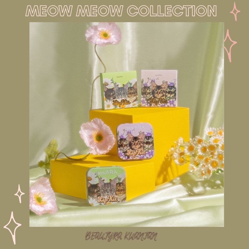 BEAUTYRA Meow Meow Collection Lip Kit Shopee Malaysia