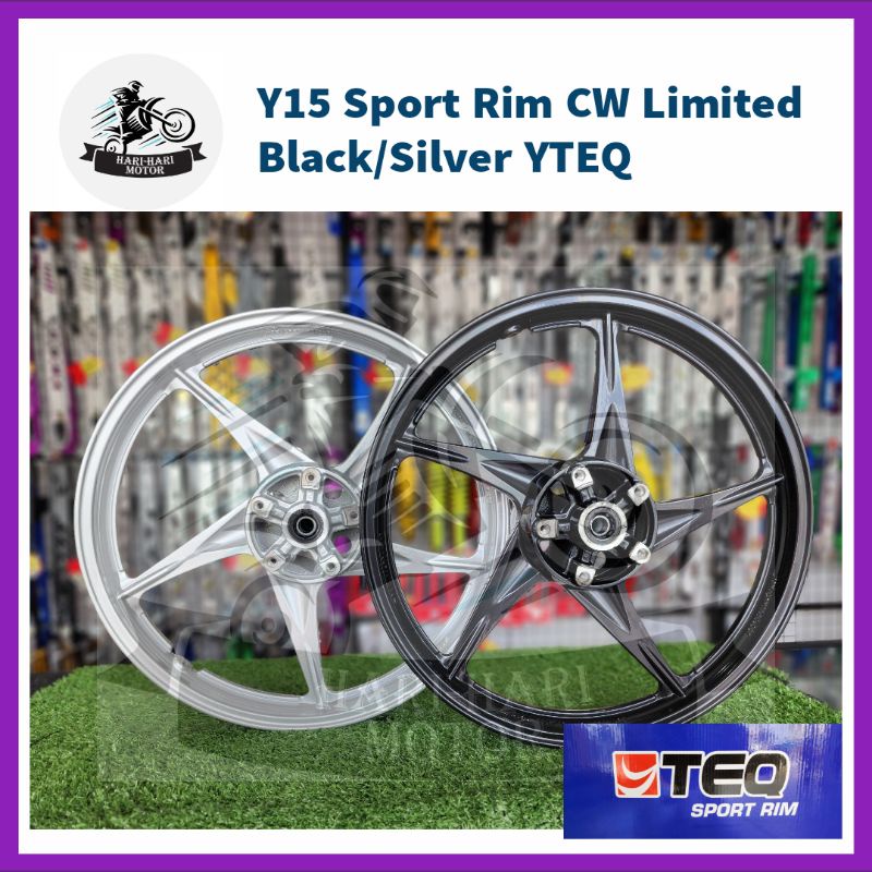 Yamaha Y15 LC150 Ysuku 🔥 Y-TEQ 🔥 Sport Rim Limited Lima 5 Batang Silver ...