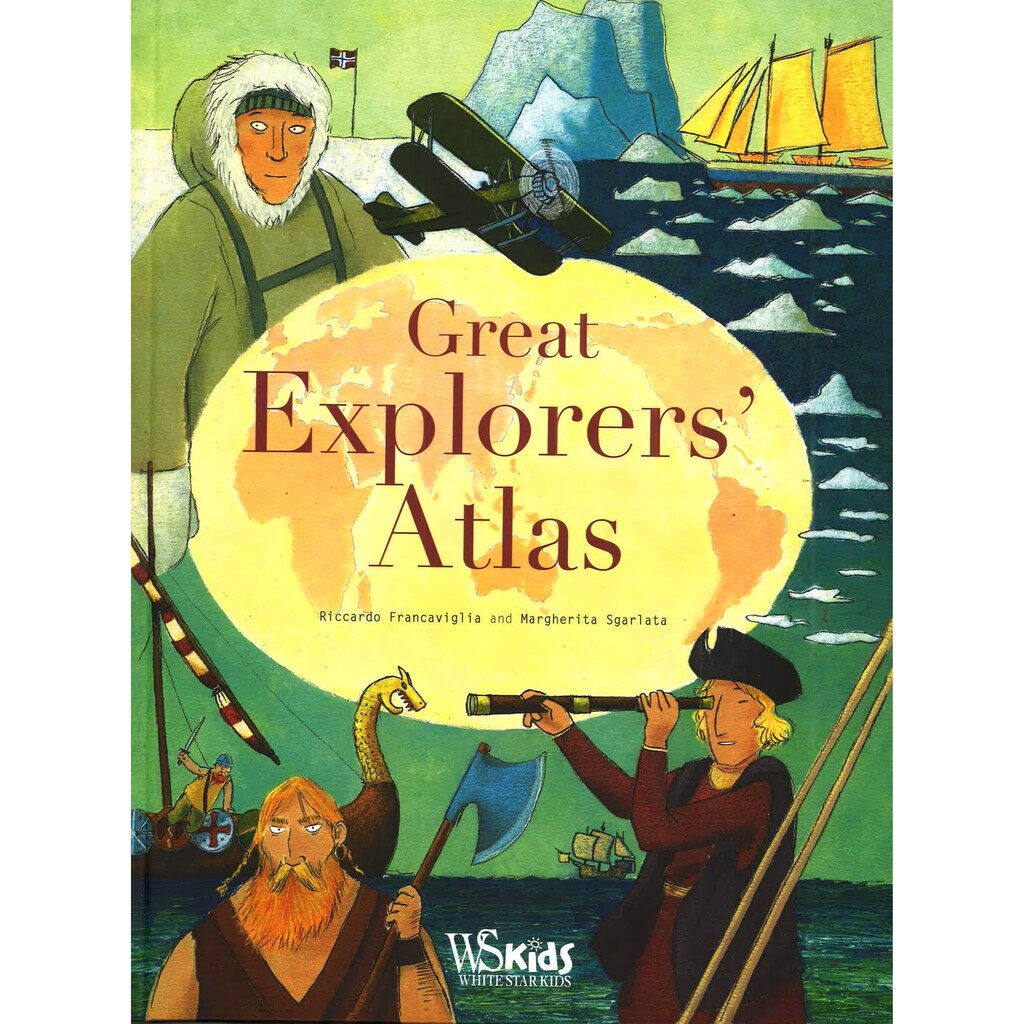 Great Explorers' Atlas (ISBN: 9788854412811) | Shopee Malaysia