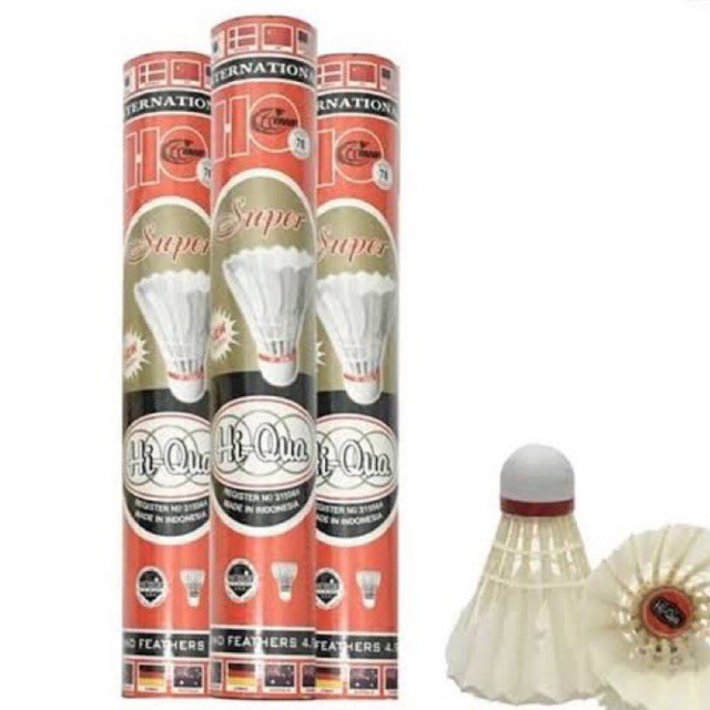 MERAH Original Hiqua Red Cock Shuttlecock | Shopee Malaysia