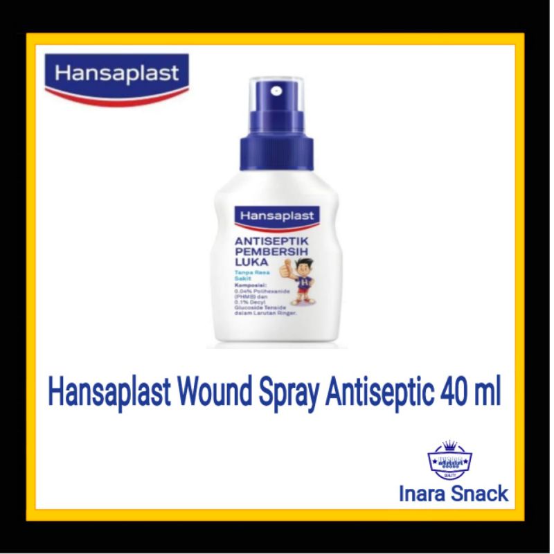 Hansaplast Wound Spray Antiseptic 40ml Shopee Malaysia