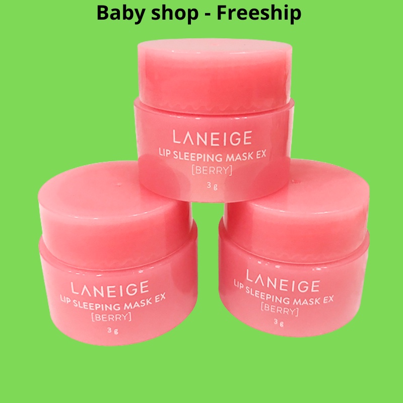 Laneige Lip Balm 3g [DATE 2025] Lip Balm Mask, Pink Moisturizing