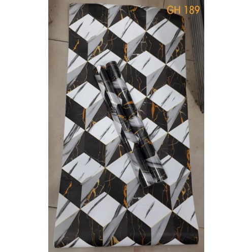 3d Cube Marble wallpaper | Shopee Malaysia