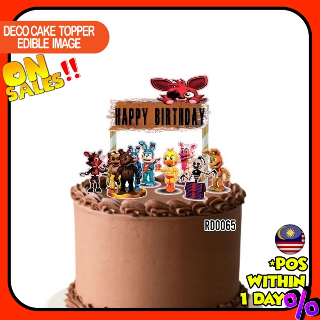 FNAF Birthday Party Supplies Set Five Nights At Freddy Banner