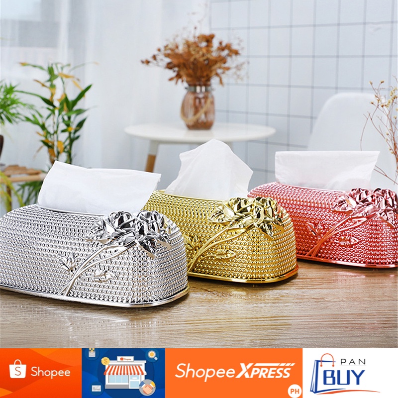 Style Acrylic Tissue Box Desktop Kitchen Tissue Holders Shopee Malaysia
