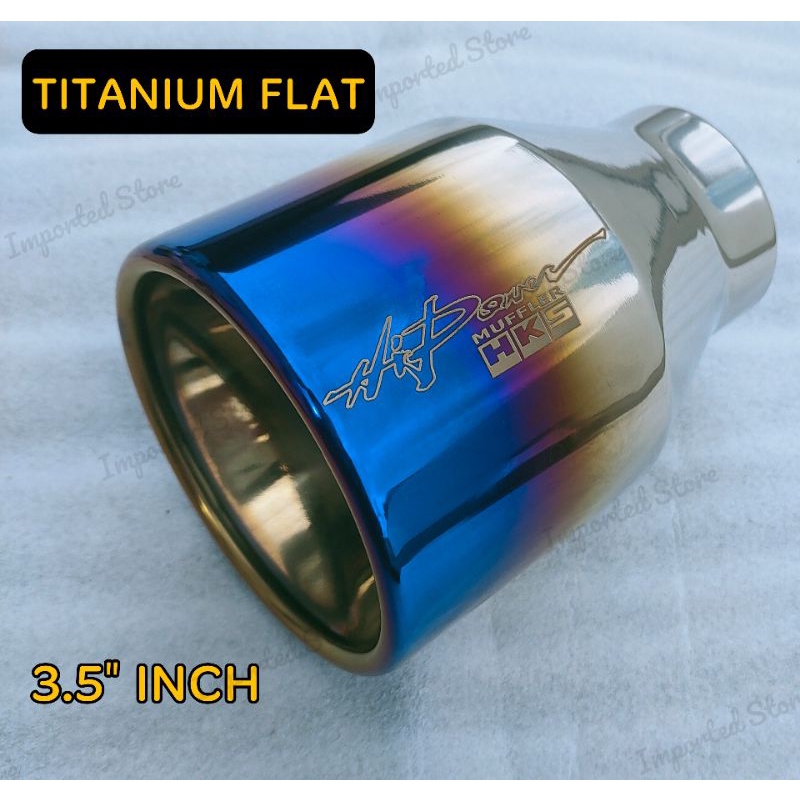 HKS Racing Exhaust HiPower Burntipe Stainless Steel Untuk MITSUBISHI