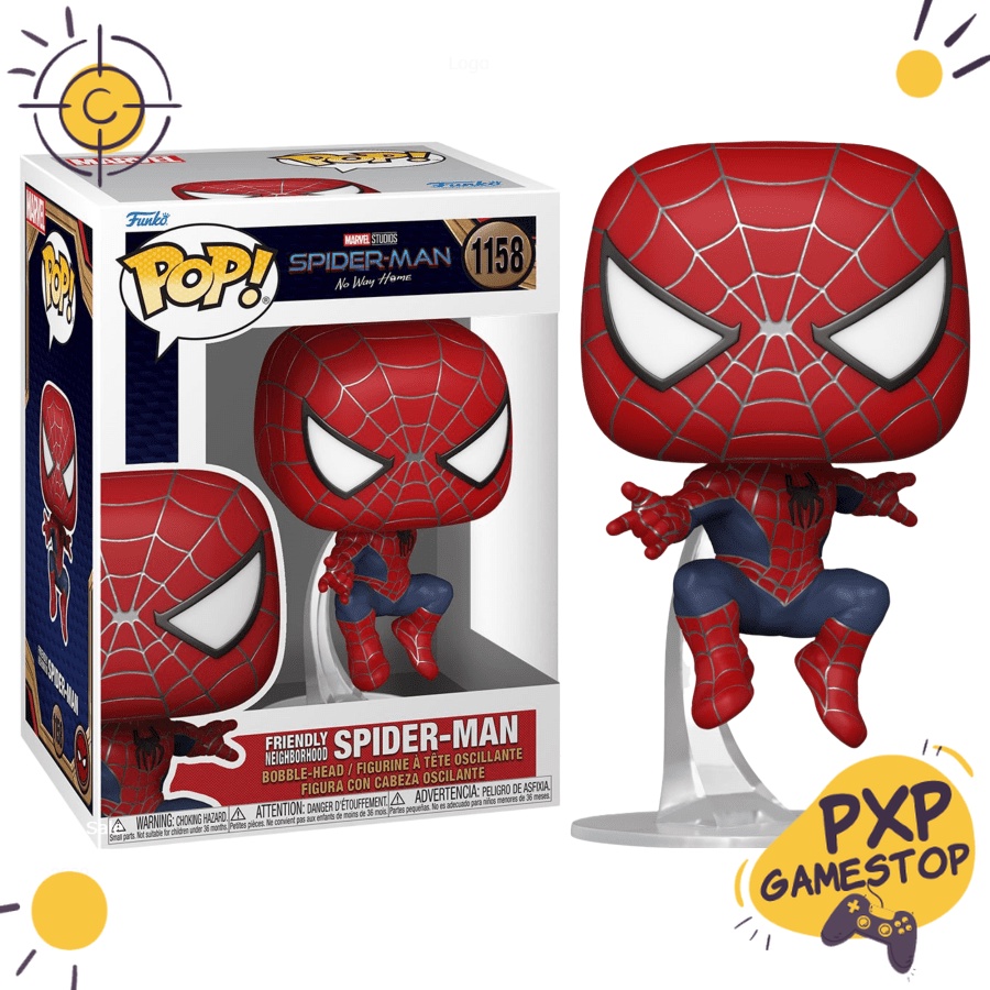 Funko Pop! Mavel Studio : Spider-Man No Way Home #1158 - Friendly ...