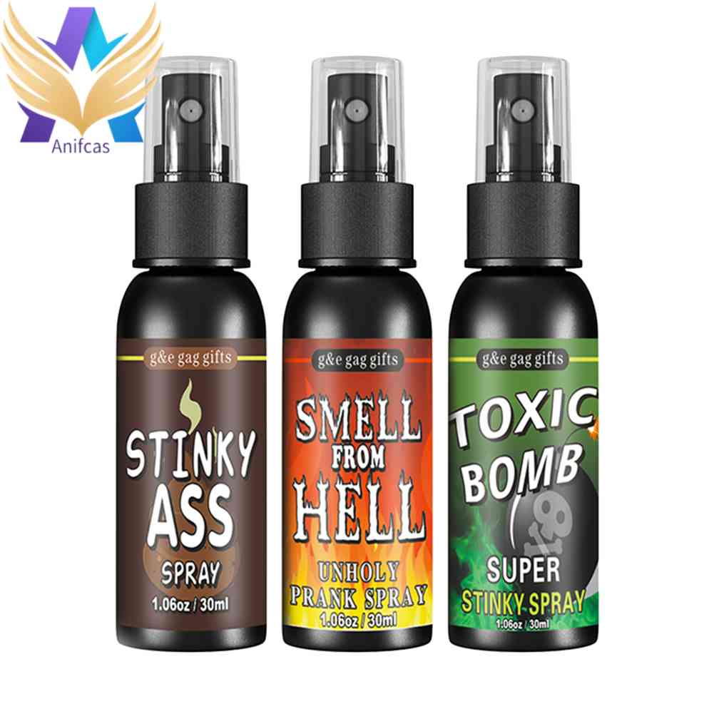 Super Stinky Liquid Spoof Fart Spray Terrible Long Lasting Smell Halloween  Prank Toy Funny Smelly Fart Joke Family Entertainment - AliExpress