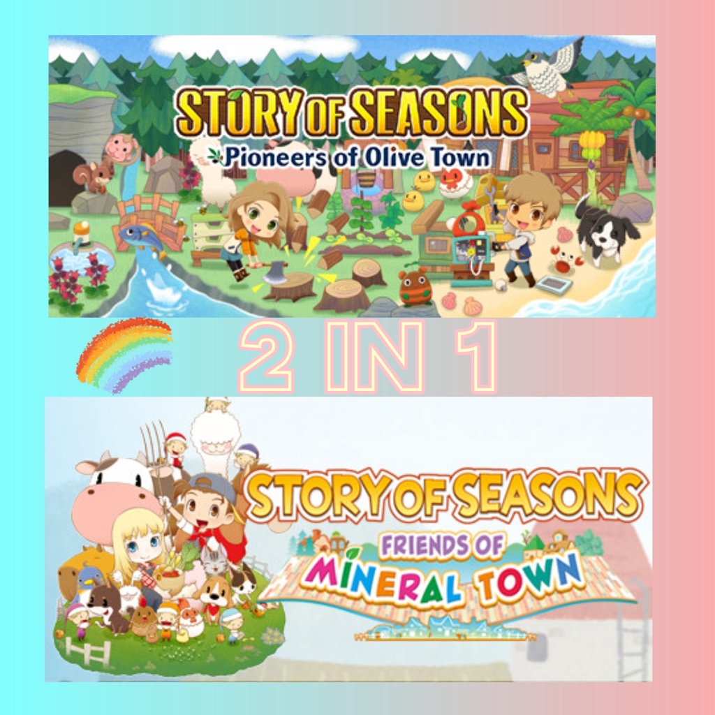 STORY OF SEASONS Pioneers of Olive Town STORY OF SEASONS Friends of Mineral Town PC Game [GDrive