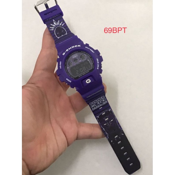 Gshock dw6900 black panther wakanda forever Shopee Malaysia