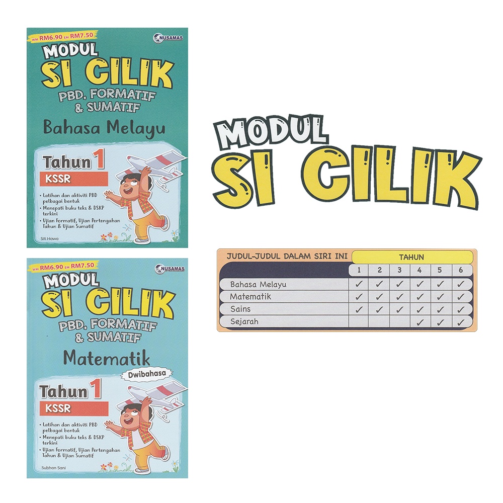 NUSAMAS | ACTIVITY BOOK | MODUL SI CILIK PBD (B. MELAYU, MATH, SAINS ...