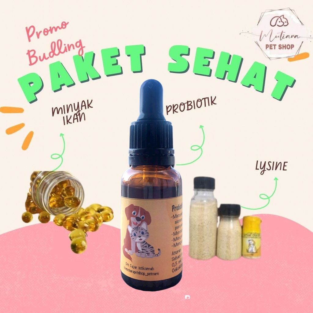 Healthy Package (ProbioticLysineFish Oil) Shopee Malaysia