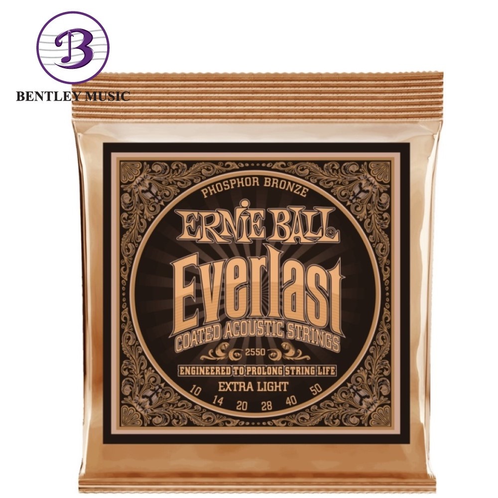 ERNIE BALL 2550 010/050 Everlast Corde per Acustica – Blue Note Store Music