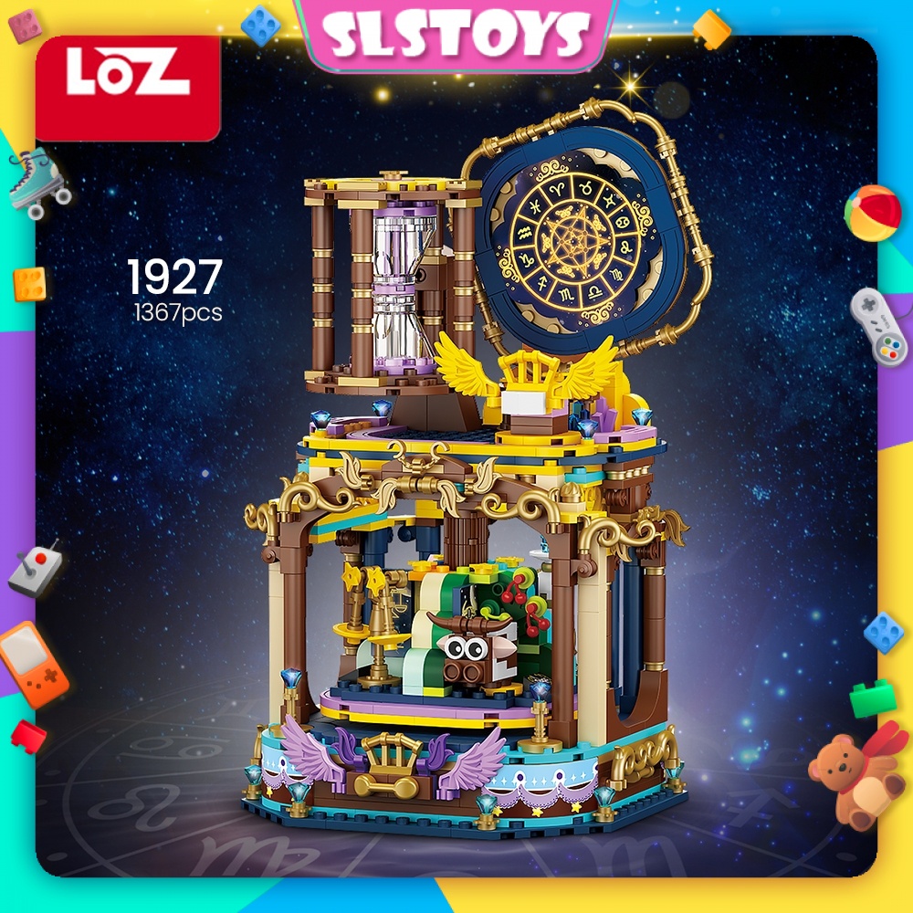 LOZ IDEAS Mini Block 1927 Zodiac Hourglass Fantasy Building Gift ...