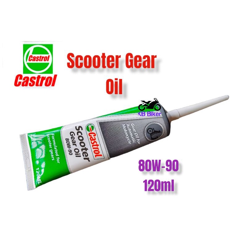 Castrol Scooter Gear Oil 100 Original 120ml Shopee Malaysia
