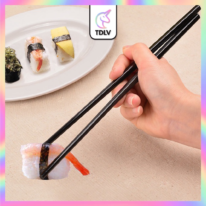 TDLV 10 Pairs Plastic Chopstick High Quality Melamine Chopstick