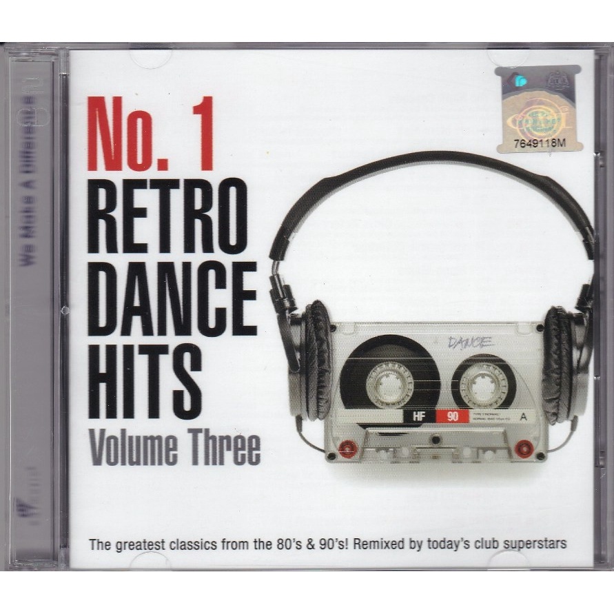 No.1 Retro Dance Hits Vol.3 Greatest Classics 80's 90's 2CD Cascada ...