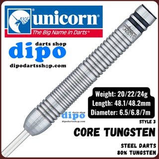 Unicorn Core Plus Win Pink Brass Steel Tip Darts