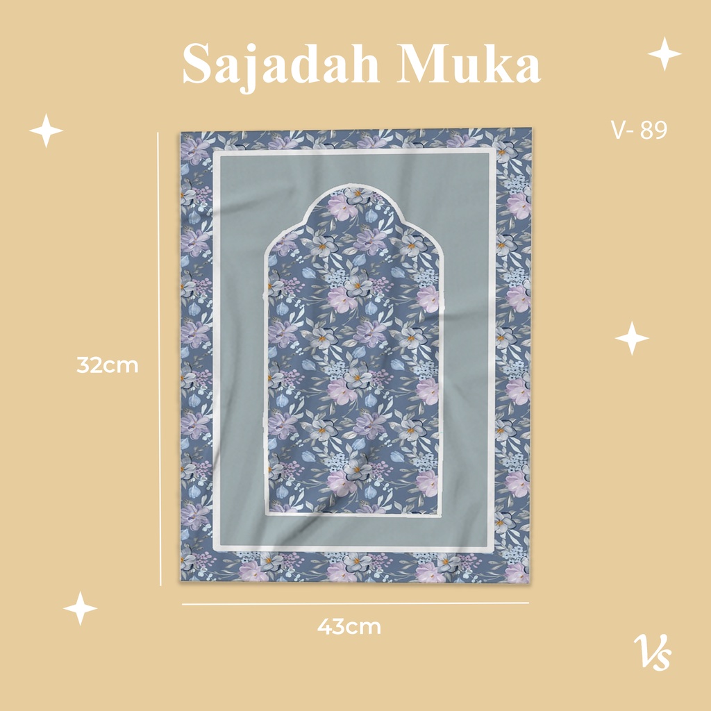 Prostrate Prayer Rug/Mini Head Prayer Rug/Face Prayer Rug/Small Prayer