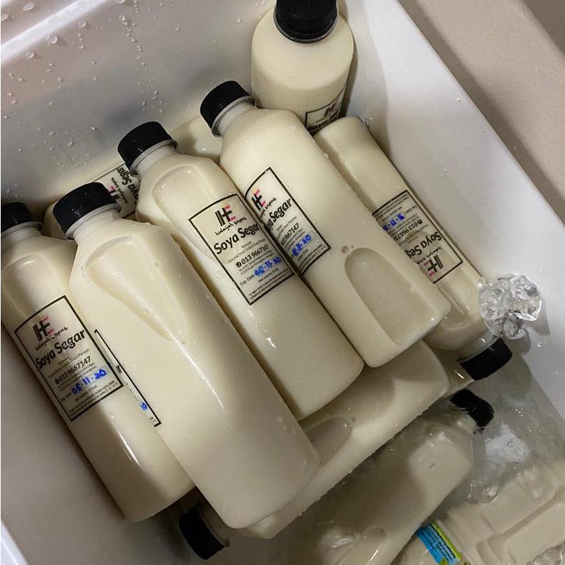[mybotol] BOTOL PLASTIK 375ML 160PCS botol jus susu puding sedut botol ...