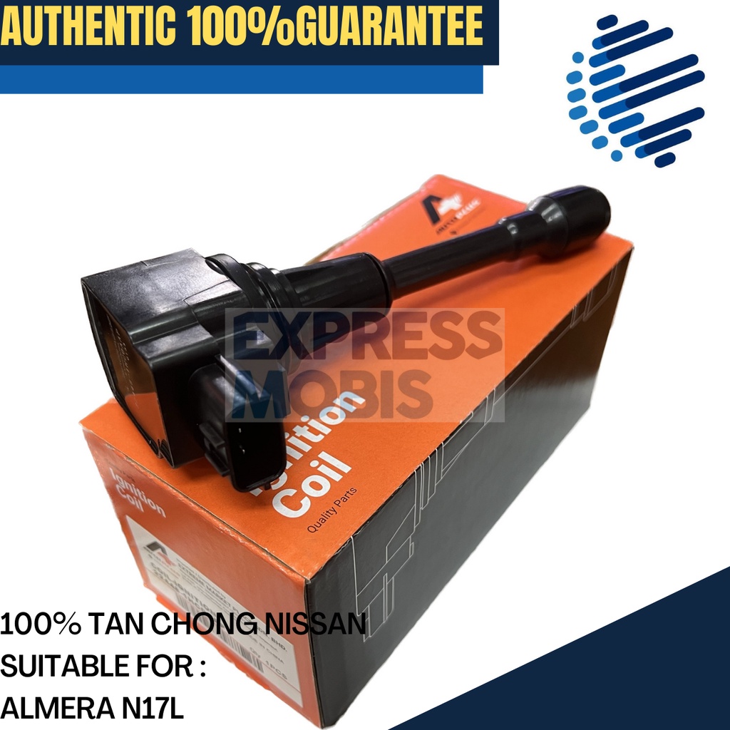 TAN CHONG NISSAN ALMERA IGNITION PLUG COIL 224481HC0AMY / 22448