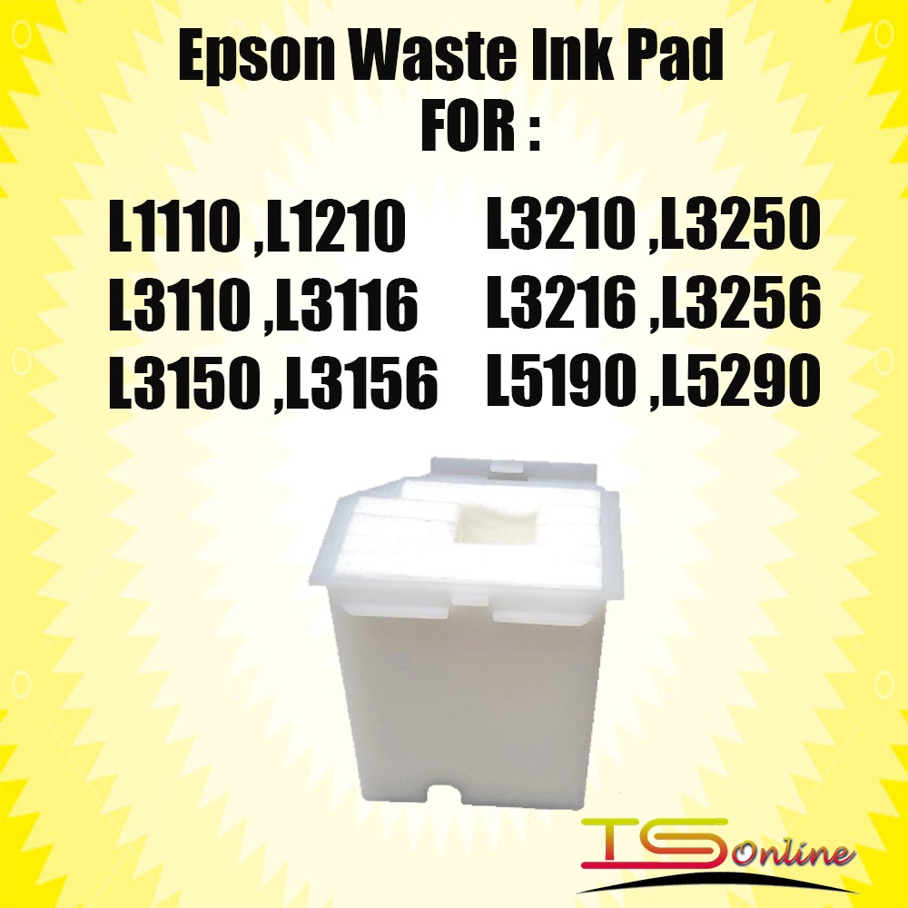 Epson Waste Ink Pad For L1110. L3110. L1210, L3210, L3250 ect Shopee Malaysia