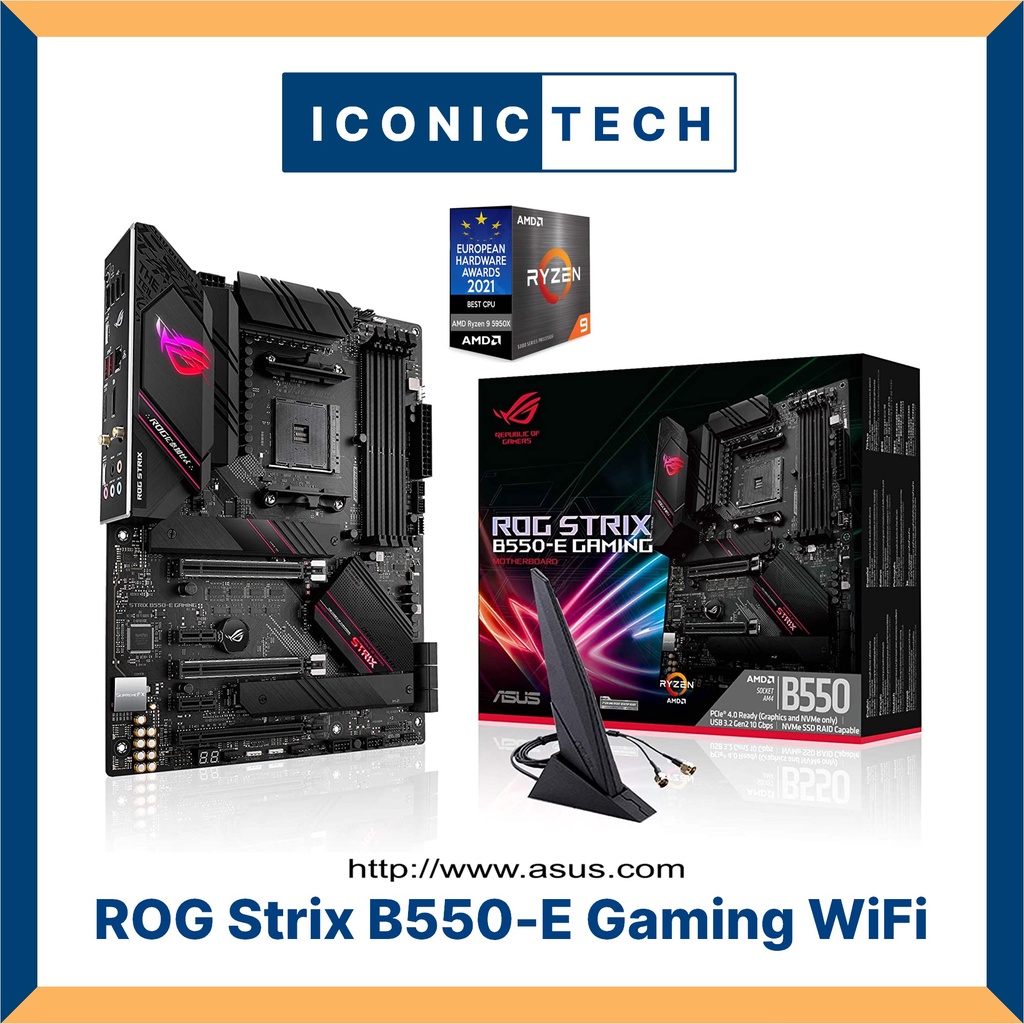 ASUS ROG STRIX B550-E GAMING ATX Motherboard or Bundles With AMD
