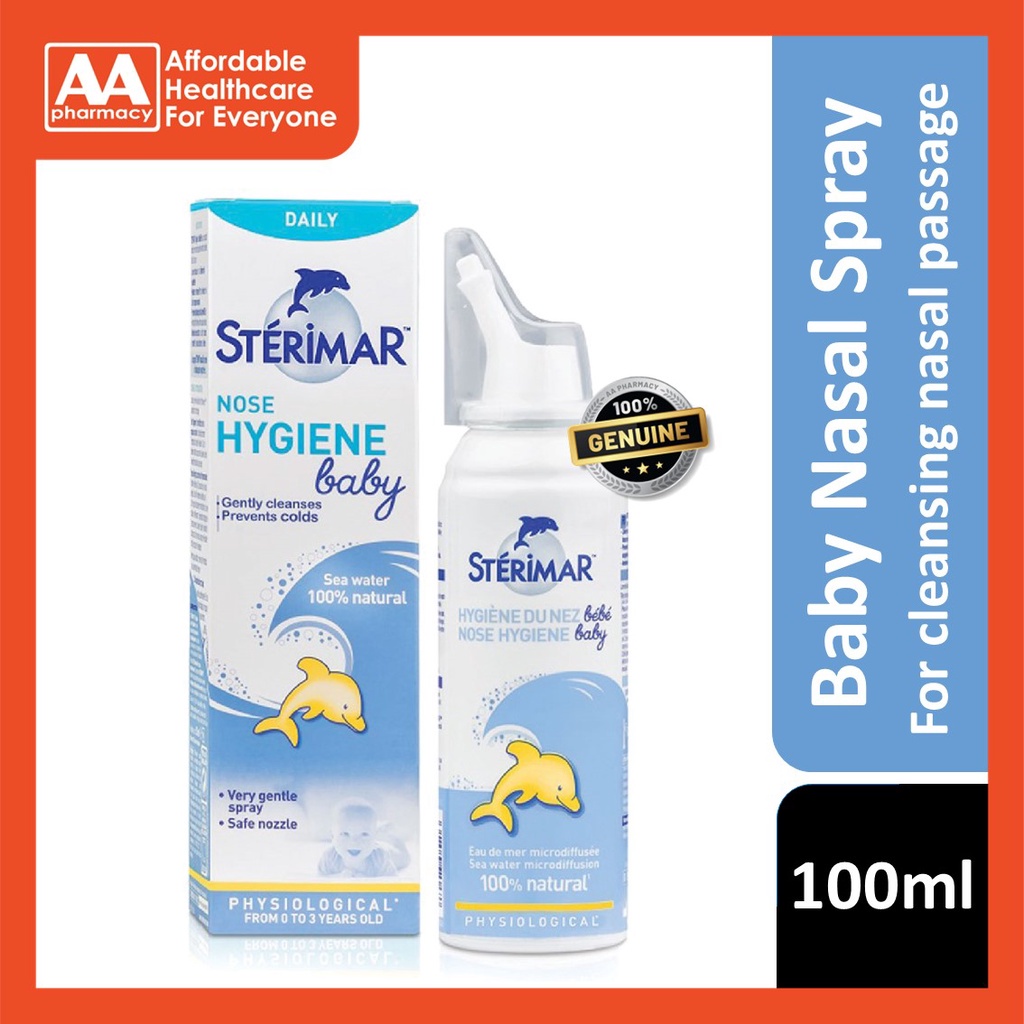 Sterimar Nose Hygiene Baby 100mL | Shopee Malaysia