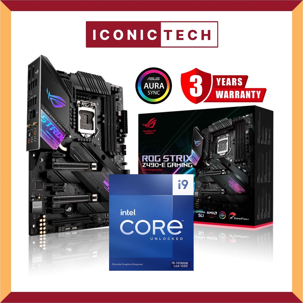 Z490 Best Motherboard For 19 10900k ASUS Z490-E Gaming Superb