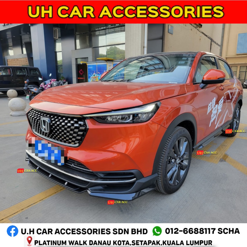 HONDA HRV 2022 2023 RS DIFFUSER BODYKIT FRONT SIDE REAR DIFFUSER LIP