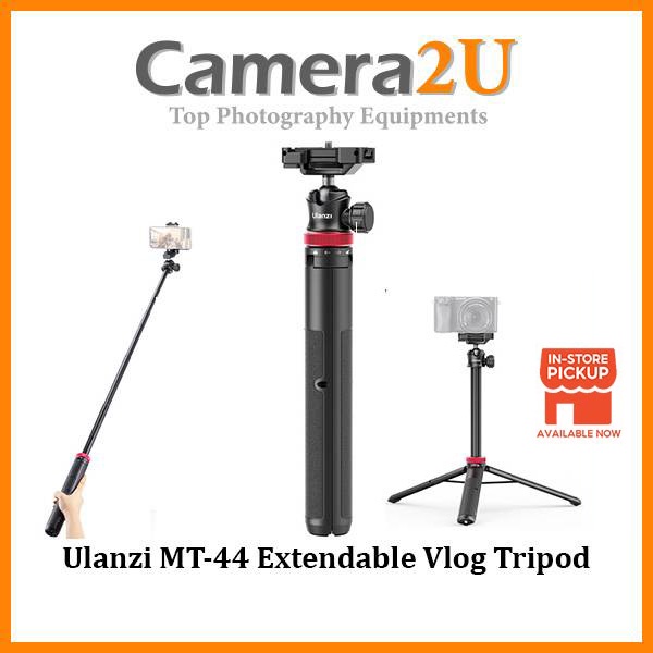 READY STOCK Ulanzi MT-44 Extendable Vlog Tripod with Cold Shoe Phone ...