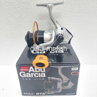 ABU GARCIA MAX STX spinning fishing reel (screw-in handle)(carbon body)