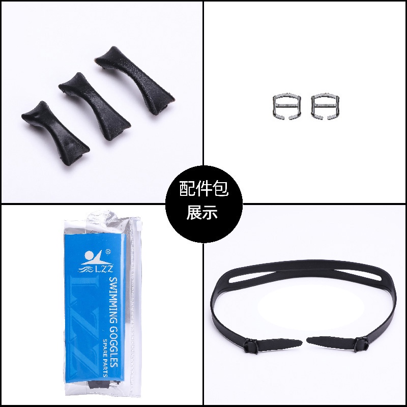 24 hours out of warehouse Ready Stock Swimming Goggles With Buckle Nose Bridge Accessories Myopia Shopee Malaysia