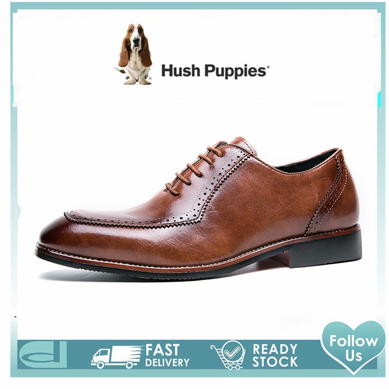 Hush Puppies leather shoes men formal shoe wedding shoes formal shoes