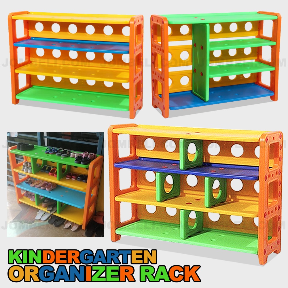 KINDERGARTEN ORGANIZER RACK Children Toy Storage Rack shoe rack ...