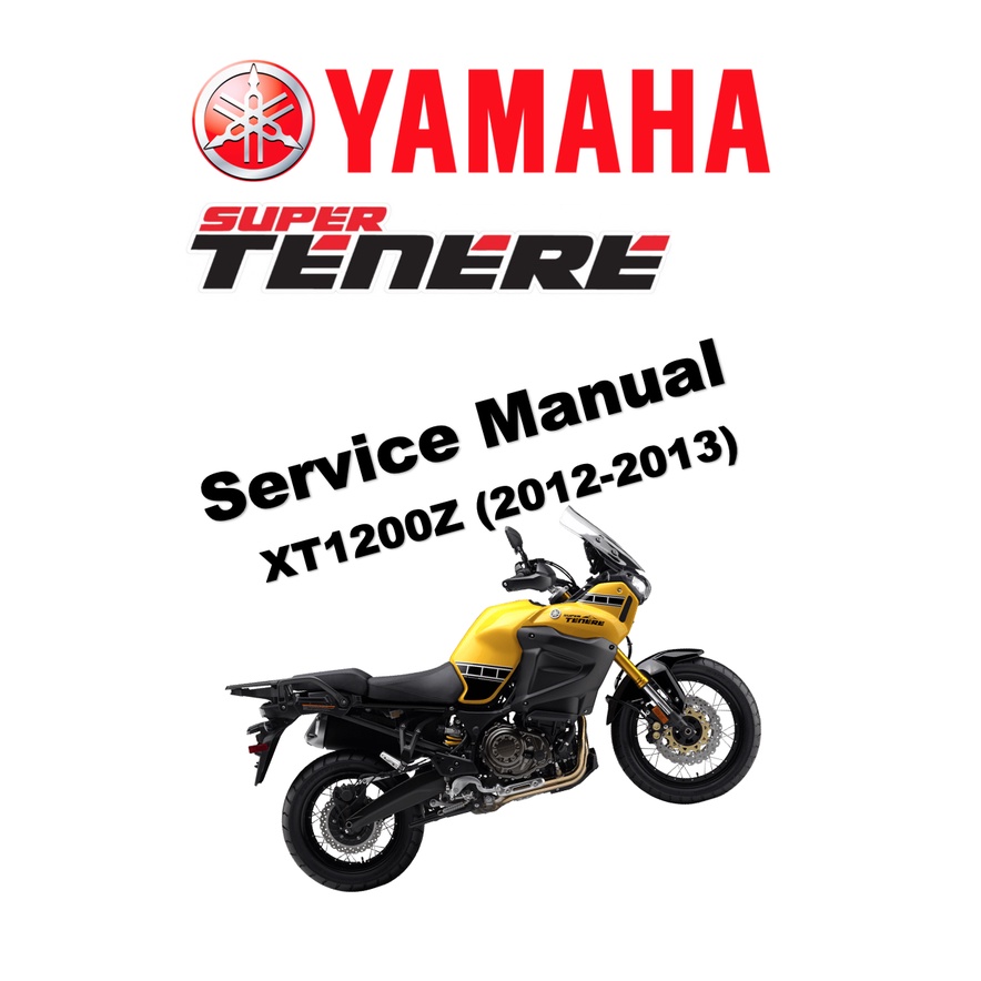 1983 YAMAHA XT 600 TENERE WORKSHOP MANUAL PDF visual data 7
