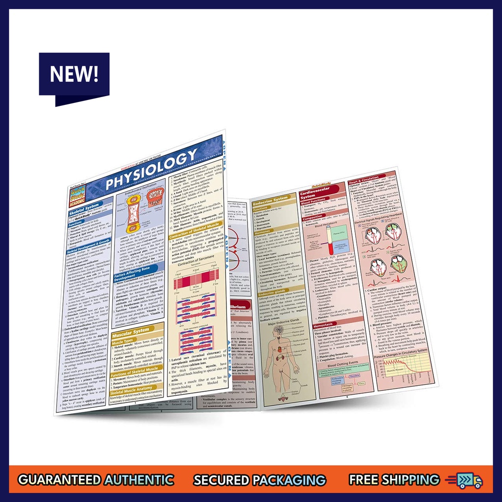 Physiology (Quick Study Academic) | Shopee Malaysia