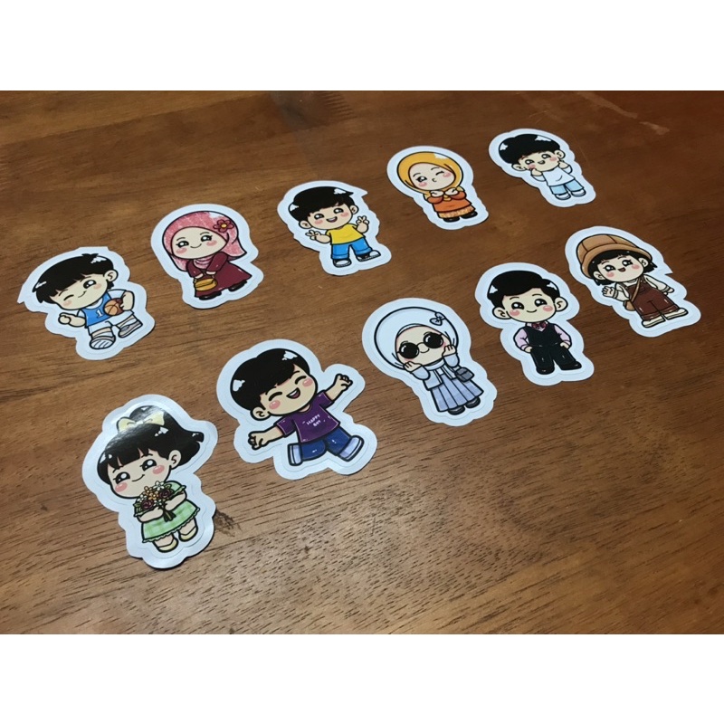Stiker Budak Pelangi Rainbow Boys and Girls Stickers | Shopee Malaysia
