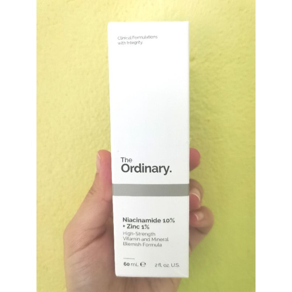 The Ordinary Niacinamide 10 Zinc 1 60ml Shopee Malaysia