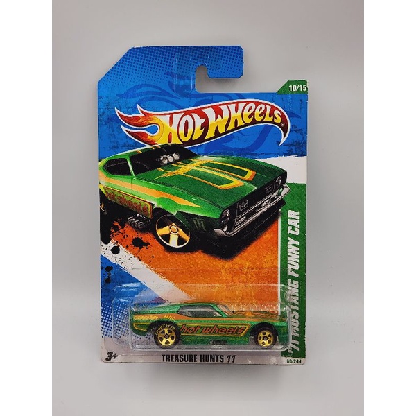 Hotwheels '71 Mustang Funny Car Regular Thunt, (for Downhill Racing ...