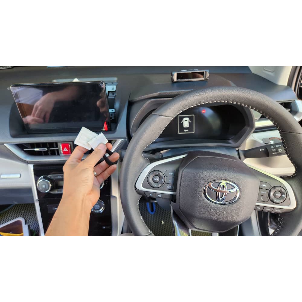 Toyota VELOZ 20222023 Socket TV Free Bypass Video In Motion VIM