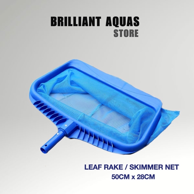 Swimming Pool Skimmer Net / Leaf Rake / Mesh Net (Excluded Pole ...