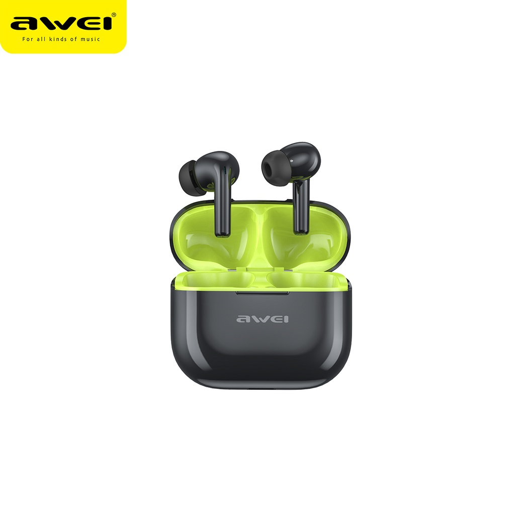 Awei T1 Pro Tws Wireless Earphone Bluetooth 5 3 In Ear Earbud Built In