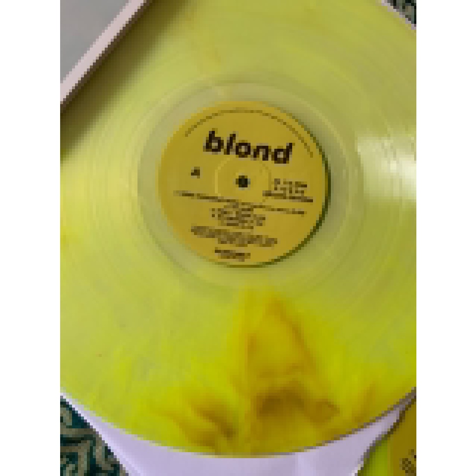 Frank Ocean - Blond Deluxe Edition LP Brand New, yellow colour