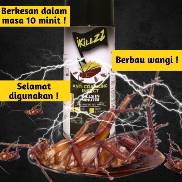 IkILLZ KILL IT SPRAY LIPAS SERANGGA 300ML Shopee Malaysia