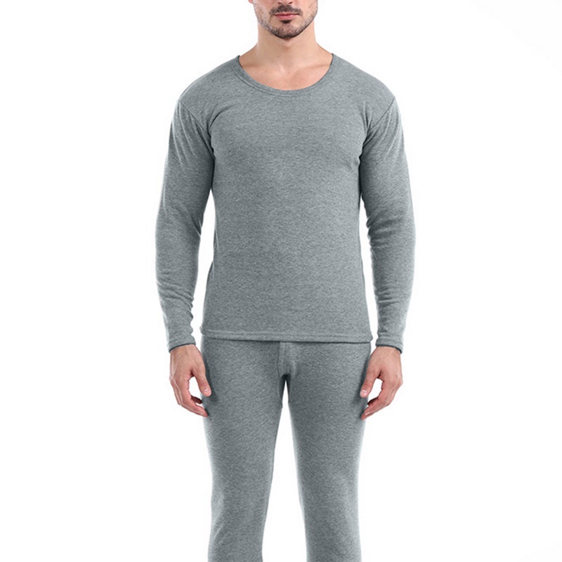 Thermal Underwear Men Winter Long Johns Sets Fleece Keep Warm Seamless
