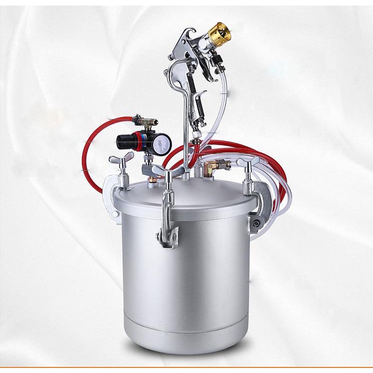 Paint Sprayer Spray Gun Tong Sprayer Paint Pressure Pot Tank Penyembur
