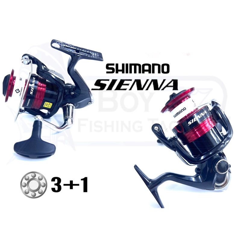 19 Shimano Sienna FG Fishing Reel FG500, FG1000,FG2500 FG3000 FG4000  FISHING REEL